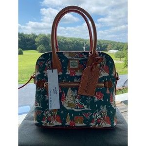 Disney Dooney and Bourke Christmas Satchel Bag NWTS